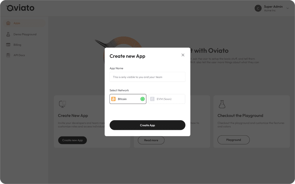 Create an App